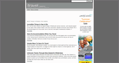 Desktop Screenshot of itravelmag.com